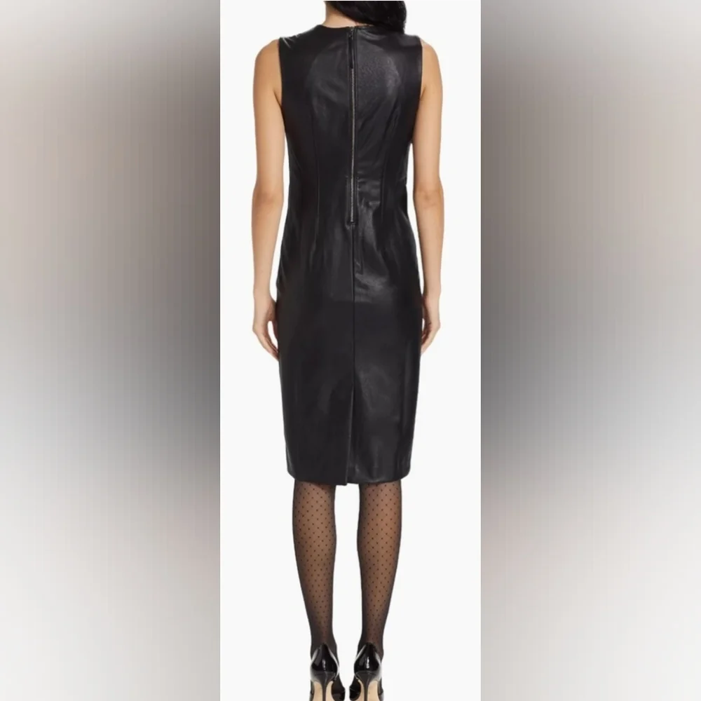 SPANX Black Sheath Mini Dress for Cocktail Nights NWT - Picture 3 of 13
